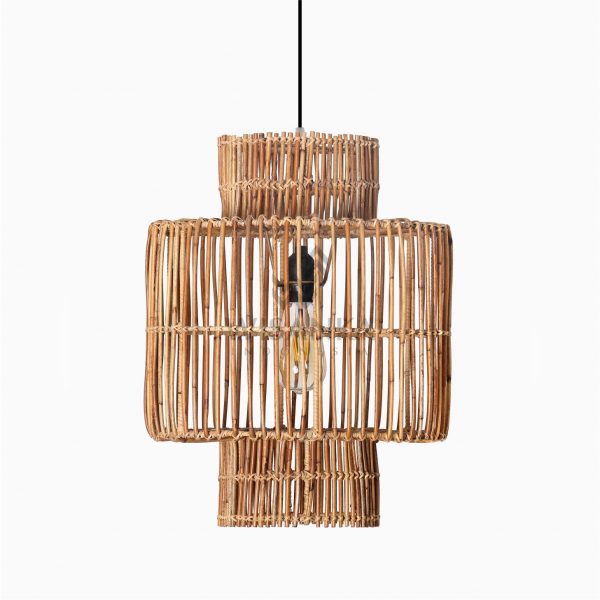 Dhira Rattan Wicker Hanging Lamp Off