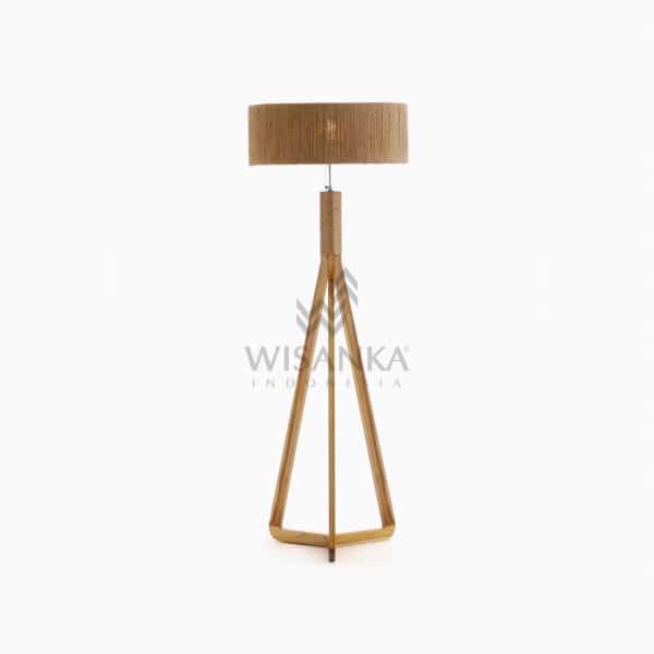 Dara Floor Lamp - Wooden Home Decor On