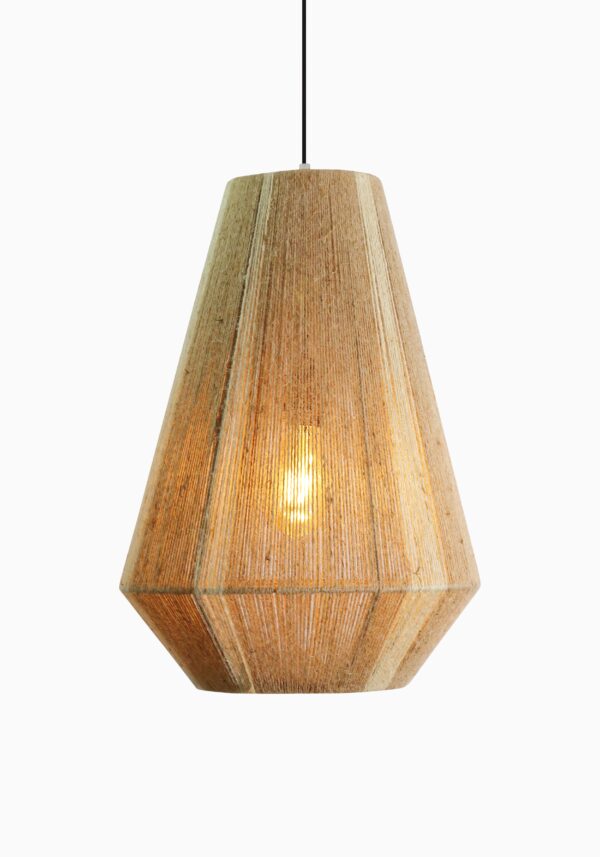 Nolia Hanging lamp - Rope Living Pendant Lighting-on