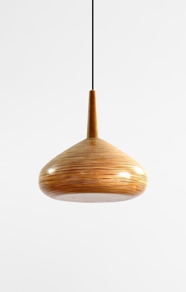 Kiru Hanging Lamp with Pitrit - Rattan Pendant Light - Off